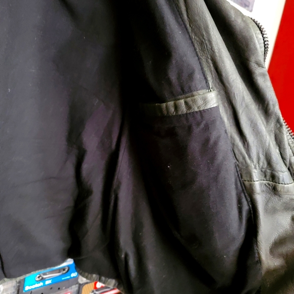 ALLSAINTS quilted leather jacket - Picture 6 of 11